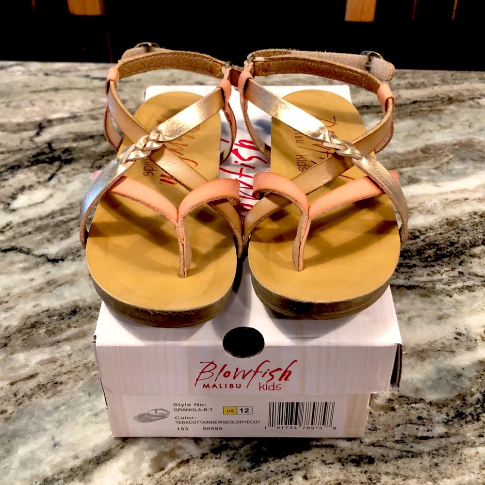 Like New Girls Size 12 Sandals